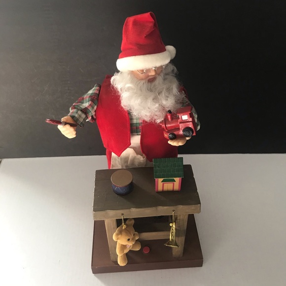 Vintage Holiday Vintage Animated Santa Poshmark